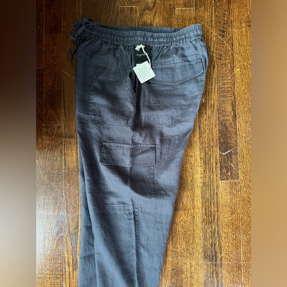 Magascholi Linen Jogger Pants